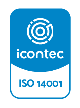 Sello ICONTEC ISO 14001 · certificado SA-2000162