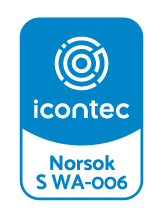 Sello ICONTEC NORSOK S WA-006